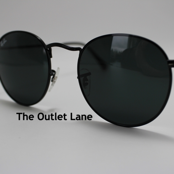 Model Display Ray-Ban Round Metal Black RB3447 - Picture 6 of 16